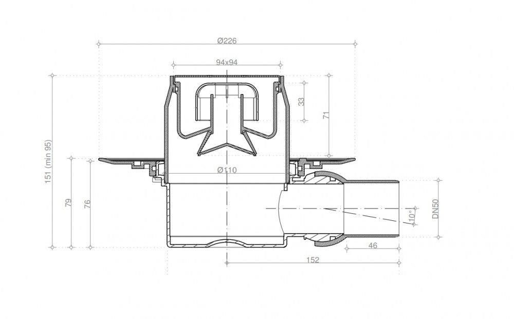Confluo Стандарт Волна (Standard Tide) 1 Рамка (Mask)